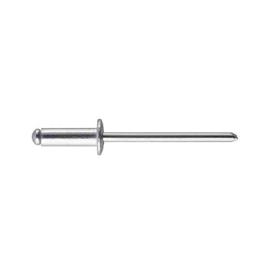 Заклепка алюмінієва, 4,0×12,0 мм, 50 шт. INTERTOOL RT-4012 Київ