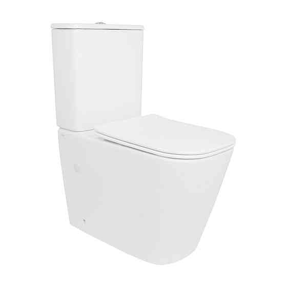Унітаз підлоговий Qtap Stork Ultra Quiet 630×350×805 мм із сидінням Soft-close, White QTSTO27W49260 Київ