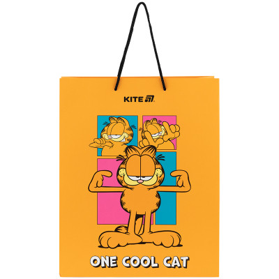 Подарунковий пакет Kite Garfield, 26х32 см (GF25-266) Вінниця - фото 2