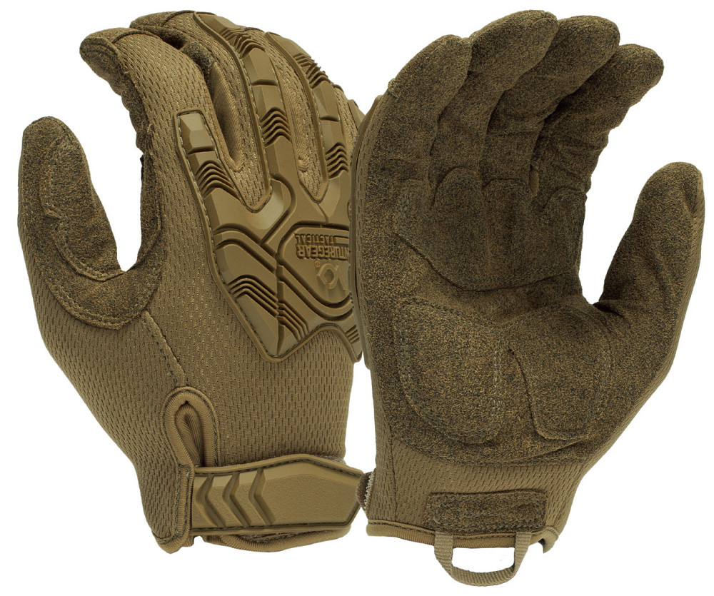 Тактичні рукавиці протиударні Venture Gear Tactical VGTG40 Heavy-Duty Impact Operator, пісочні, розмір XL (10) Київ - фото 1