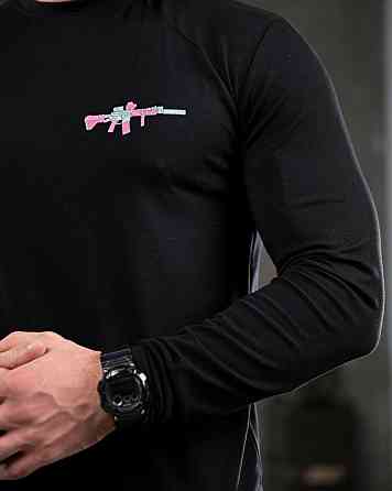 Мілітарі лонгслів color black ПП7881 Київ