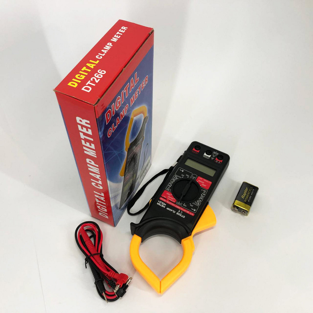 Універсальний високоточний мультиметр Digital DT-266, Компактний мультиметр для електротехніків WJ-83 Львів - фото 3