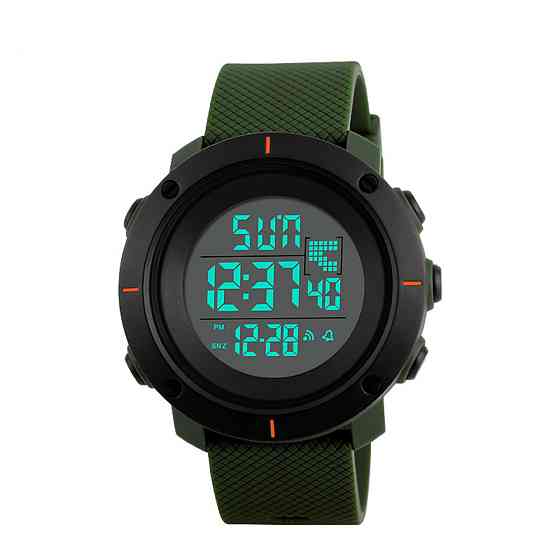 Skmei 1213AG Black-Military Wristband SBR Киев