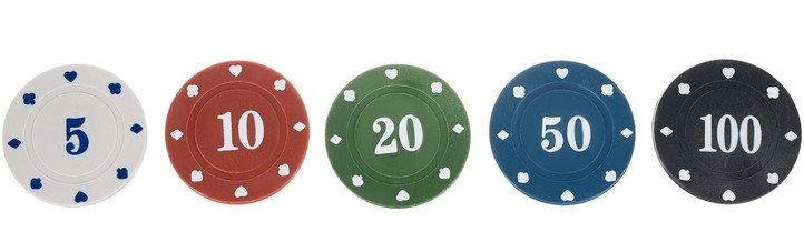 Набір для техаського покеру 200 жетонів та 2 колоди з килимком Iso Trade (600) Нововолинськ - фото 5