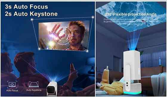 Проектор безпроводной: K2 Freestyle 4K с Аккумулятором , Телевизор Smart Киев