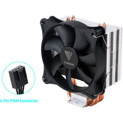 Кулер для процессора Gamdias BOREAS E1-410 (4712960137424) Винница - изображение 3
