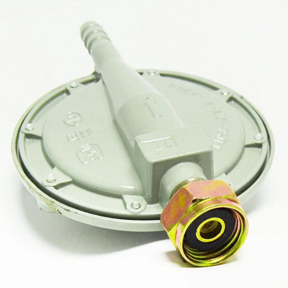 Редуктор для побутового газового балона РДСГ-1-1.2 регулятор тиску газу пропан-бутан стабілізатор тиску газу жабка Тернопіль - фото 2