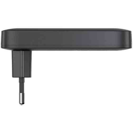 Зарядний пристрій 3xUSB 65W (2xUSB-C+USB-A) Gan A100 Fast Charger Ultra thin black Acefast Винница