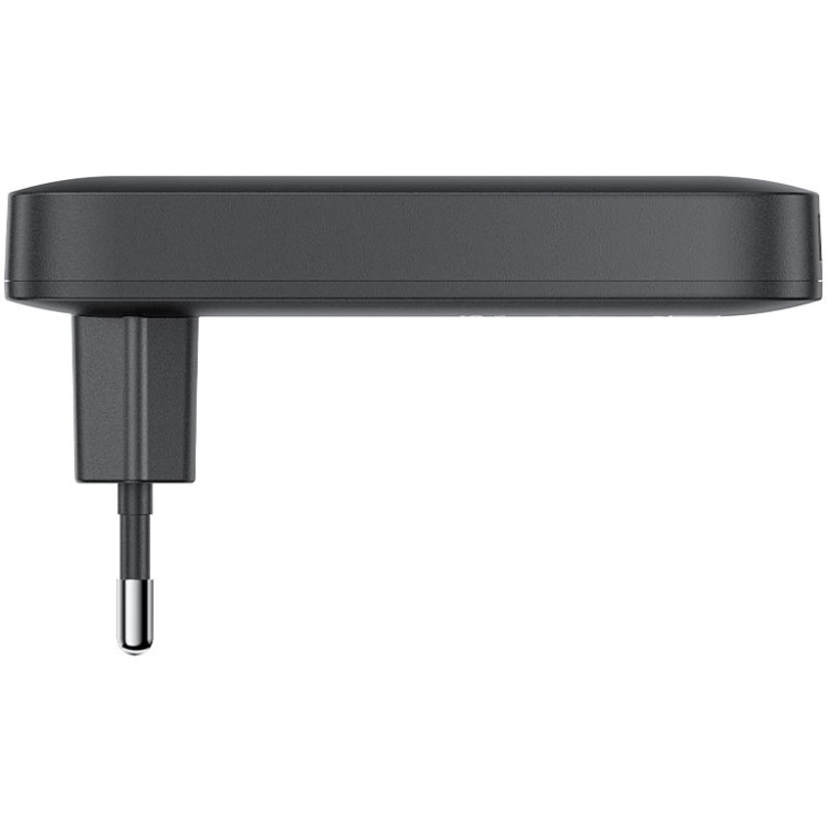 Зарядний пристрій 3xUSB 65W (2xUSB-C+USB-A) Gan A100 Fast Charger Ultra thin black Acefast Винница - изображение 4