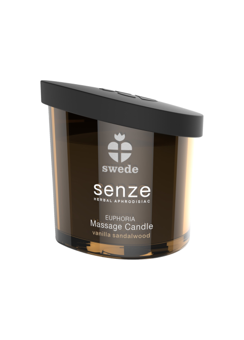 Масажна свічка - Swede Senze Euphoria Vanilla Sandalwood, 150 мл Sex Aura Київ - фото 1