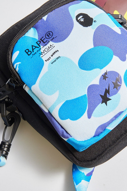 Сумка через плечо Bape 17*12,5*5 розовые Синий Запоріжжя - фото 5