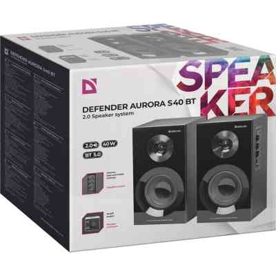 Акустична система Defender Aurora S40 Bluetooth Black (65240) Вінниця