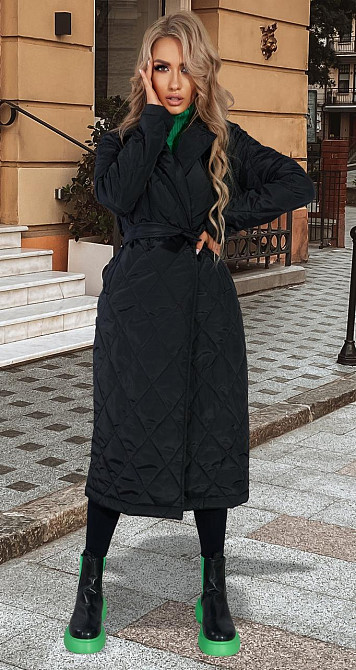 Модне пальто з плащової тканини (42) Київ - фото 5