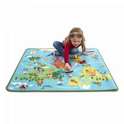 Детский коврик Melissa&Doug Карта мира (MD15194) Винница
