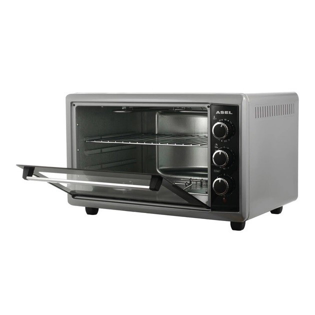 Бытовая электро духовка ASEL AF-50-23 1500 Вт 50 Л, Энергоэффективная мультипечь, Духовка духовой шкаф OF-21 Львов - изображение 1