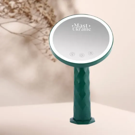 Зеркало-ночник с подсветкой LED TVT-09 круглое Коломия