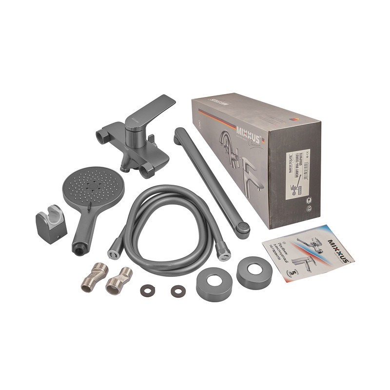 Змішувач для ванни Mixxus Premium DERBY 006  GRAPHITE   ( MI6608 ) 33607 Харків - фото 4