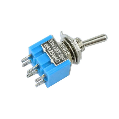 Переключатель, тумблер, выключатель питания MTS-203 250В 3А ON-OFF-ON Вінниця - фото 1