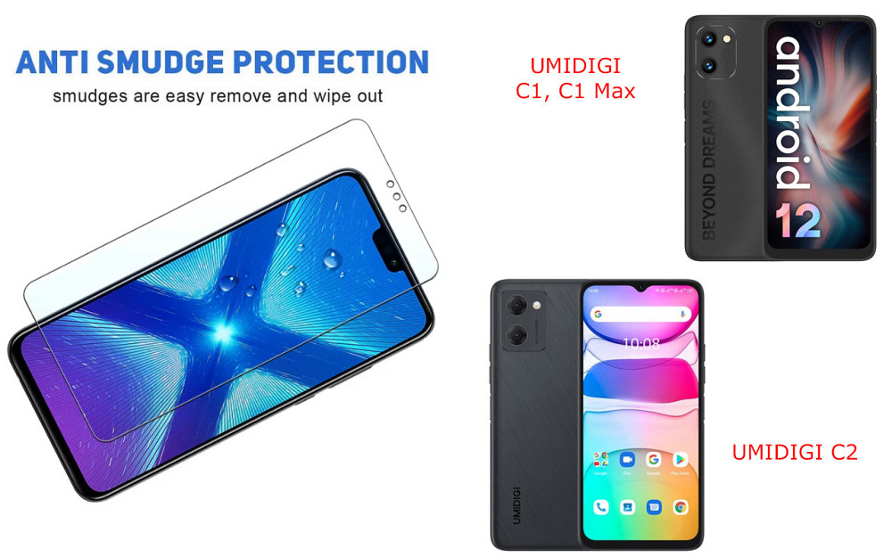 Защитное стекло NeoGlass для UMIDIGI G1, G1 Max, G2 – ультрапрозрачное и устойчивое Киев - изображение 3