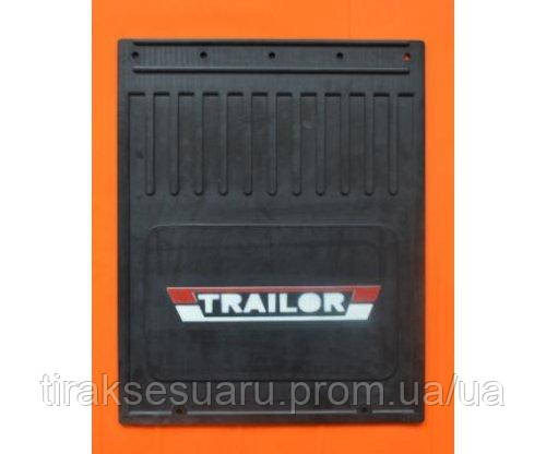 Брызговик с надписью Trailor 400х500 рельефная надпись Брызговик резиновый Trailor 400х500 рельефная надпись Луцк - изображение 1