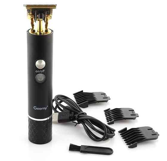 Машинка для стриження Geemy GM-6605, чорна Вінниця