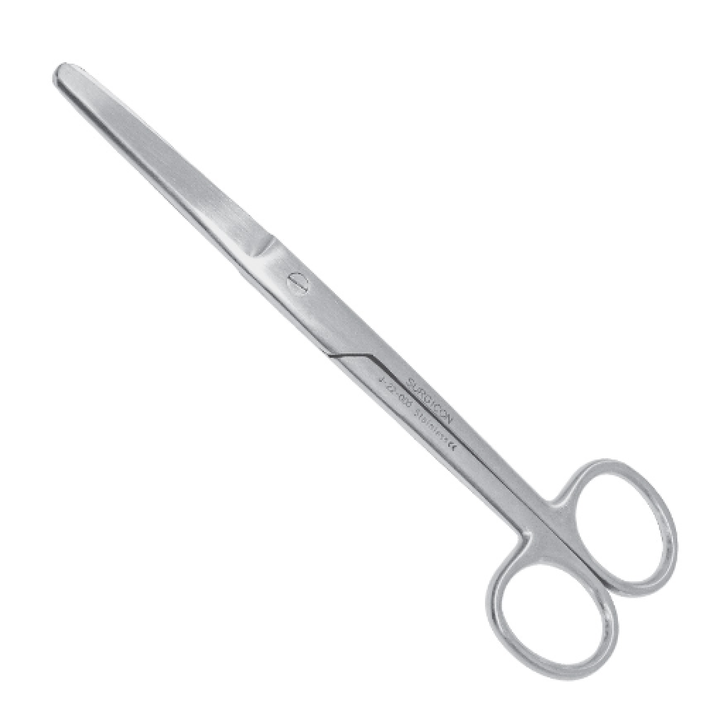 Ножиці хірургічні 16,5 см, тупий /тупий /прямі, J-22-006 Дніпро - фото 1