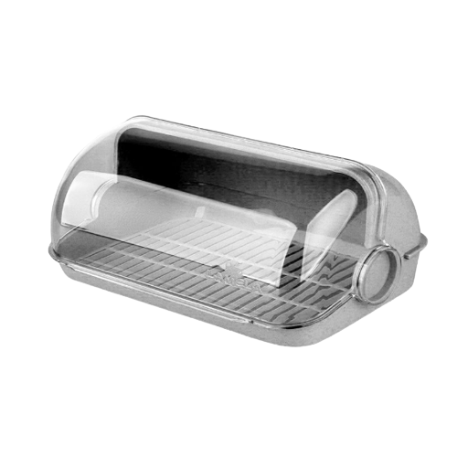 Хлібниця велика пластик 12 білий мармур Ламела Житомир