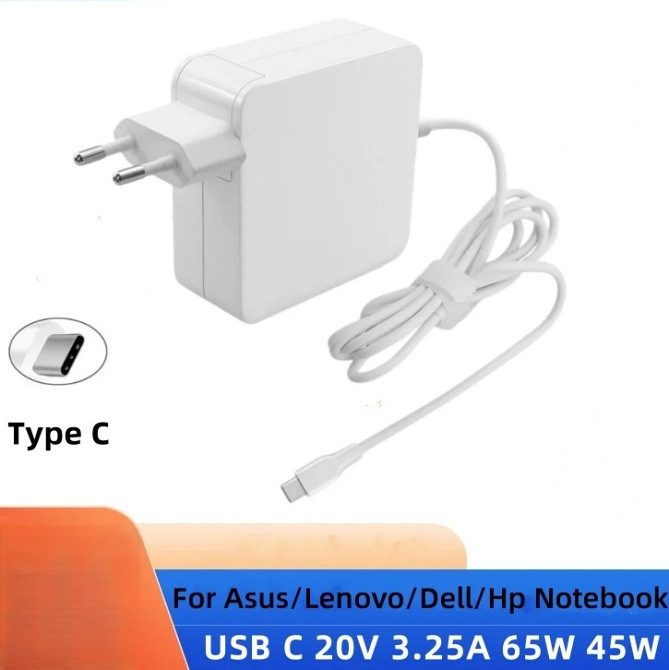 Універсальний зарядний пристрій Strum USB-C PD 65W для ноутбуків, смартфонів і планшетів, гаджетів Миколаїв - фото 2