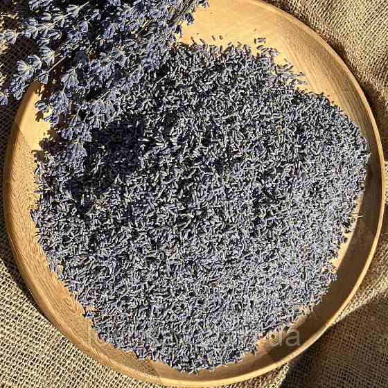 Соцветия органической лаванды для кулинарии и косметологии 100 г Ирпень