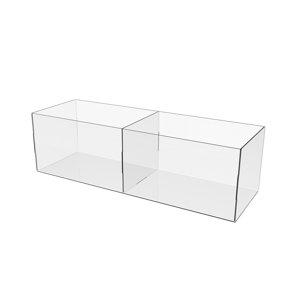 Коробка акрилова EKOSTAR 410х135х120 2 комірки Київ - фото 1