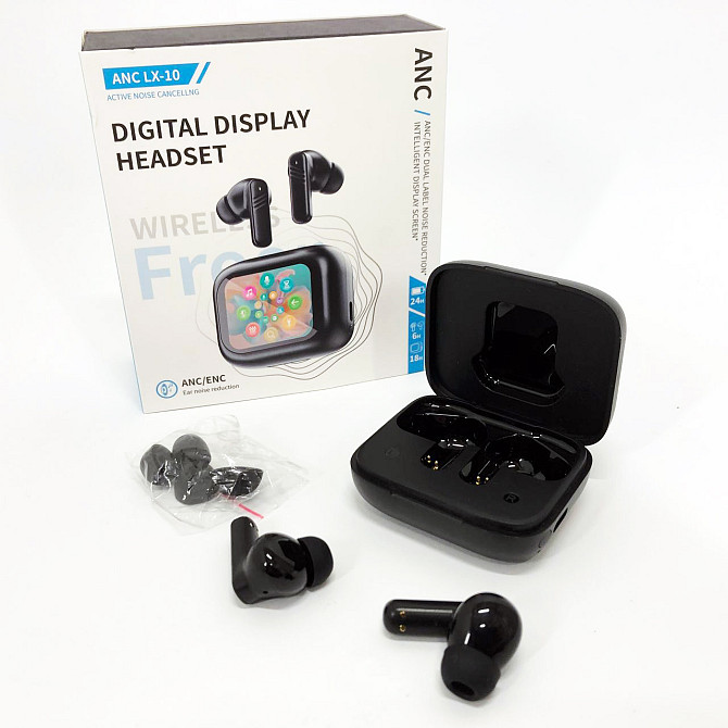 Беспроводные bluetooth earphones LX-10 TWS Earbuds, Беспроводная блютуз гарнитура-наушники GI-60 Львов - изображение 2
