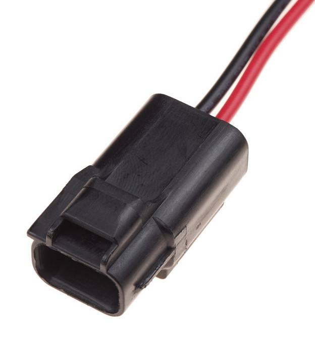 Разьем коннектор с проводом, 2-кон., Вентил, Охлаждения Радиатора,   YAZAKI Япония Много Lexus, Toyota Киев - изображение 1