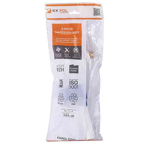 Клапан заповнення K.K.POL 350/ZN2/102-00-Т0, 1/2″ МО, бок. латунь Тернополь