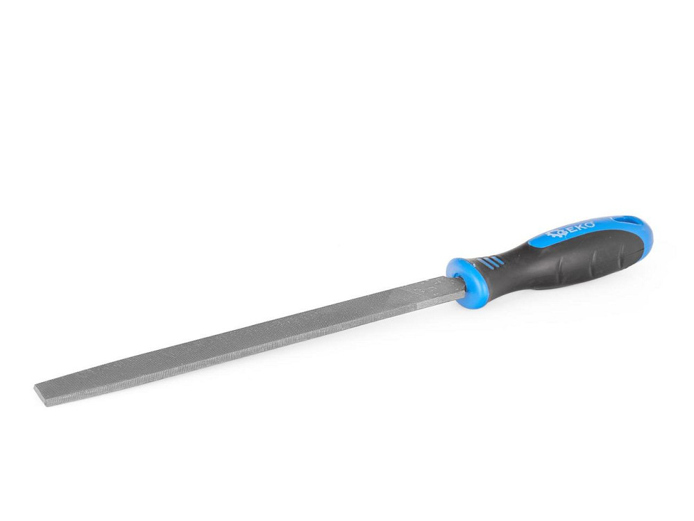 Напилок "GeKo" 200 мм з ергономічною ручкою плоский Киев - изображение 1