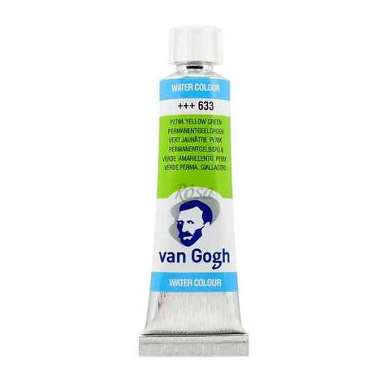 Фарба акварельна Van Gogh (633) Перм. жовто-зелений туба 10 мл Royal Talens Київ