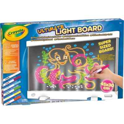Набор для творчества Crayola Доска для рисования с подсветкой с фломастерами (74-7504-M) Винница