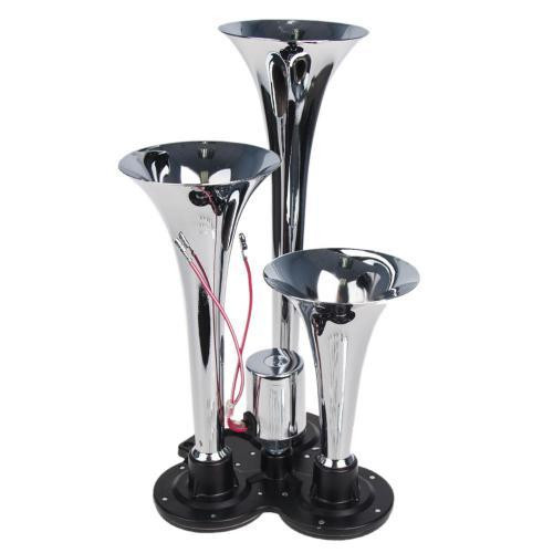 Пневматический сигнал CA-10377 CIKADA Elephant 3-дудки металл 12V/24V Харьков - изображение 6