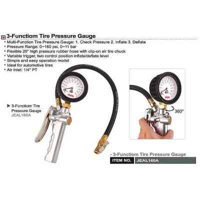 Пістолет для підкачки коліс Toptul 1/4" професійний (JEAL160A) Вінниця