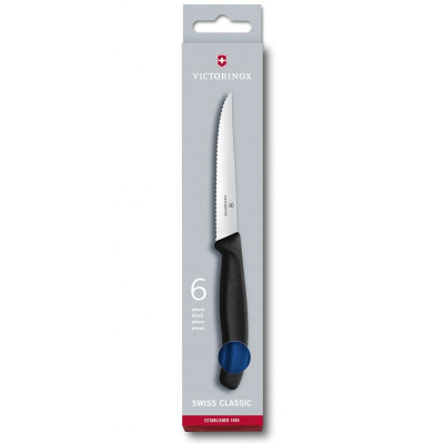 Набір ножів Victorinox SwissClassic Steak Set 6 шт Blue (6.7232.6) Вінниця - фото 1
