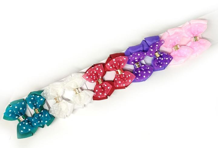 Гумки для волосся модні Бантики уп 10 шт Київ - фото 1