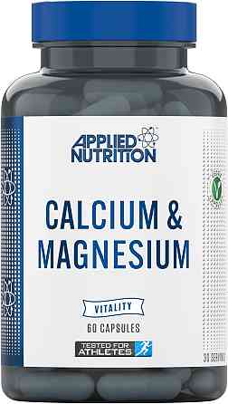 Кальций и магний Applied Nutrition CALCIUM & MAGNESIUM 60 CAPSULES Луцк