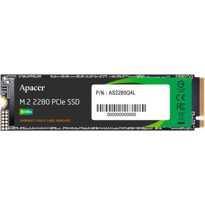 Накопичувач SSD M.2 2280 1TB Apacer (AP1TBAS2280Q4X-1) Вінниця - фото 1