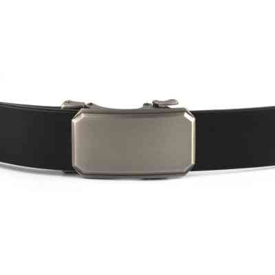 Ремень Vintage Мужской с автоматической пряжкой Черный (20275) Винница