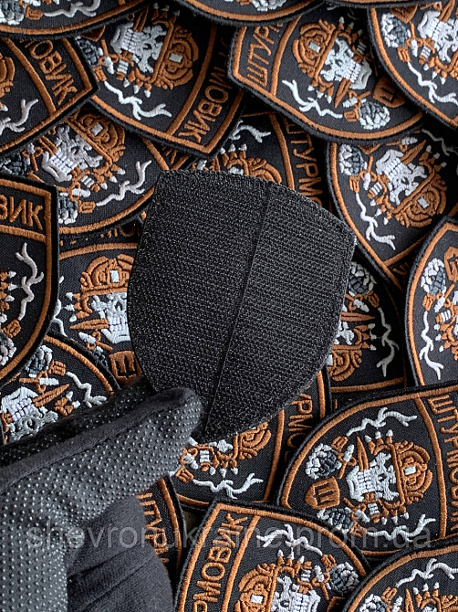 Шеврон ШТУРМОВИК (Форма щит. На липучке) Размер 9x7см Киев - изображение 7