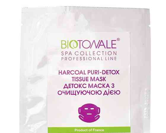Детокс маска з очищуючою дією DETOX tissue mask Biotonale 1 шт Дніпро