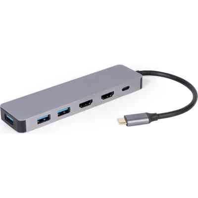 Концентратор Cablexpert USB-C 3-in-1 (A-CM-COMBO3-03) Винница
