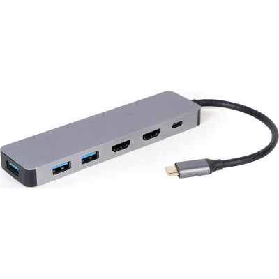 Концентратор Cablexpert USB-C 3-in-1 (A-CM-COMBO3-03) Винница - изображение 2