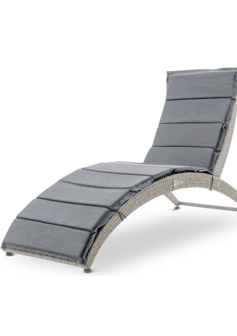 Садовий шезлонг Di Volio Ciampino сіро/графітовий Київ - фото 1