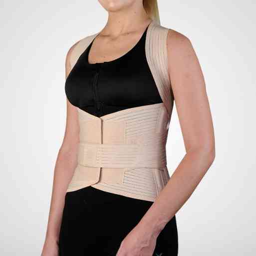 Бандаж грудопоясничный ортопедический Orthopoint SL-330K корсет на 6 ребер жесткости, регулируемый, Размер XL Каменец-Подольский