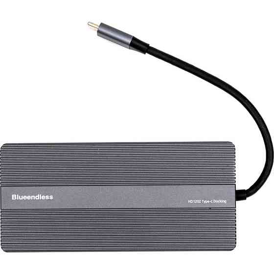 Концентратор USB Type-C Blueendless Space Grey (CA913886) ( Сірий ) Харків